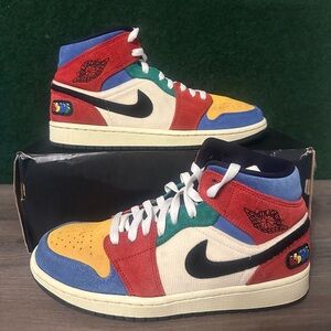 Jordan 1 Mid SE ‘Fearless Blue The Great’ Size 8.5